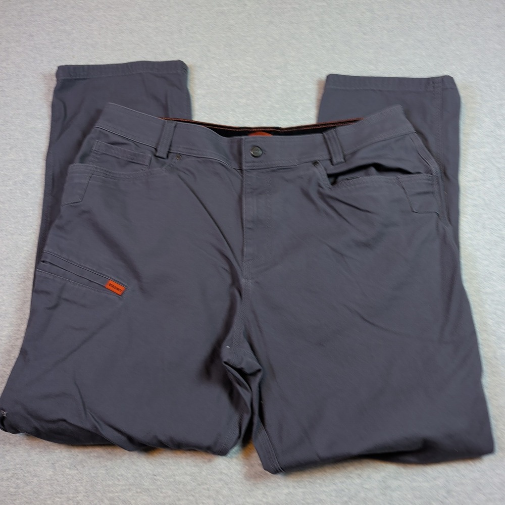 Brunt The Torra Work Pant Dark Gray Utility Trousers 38x32 PO#537